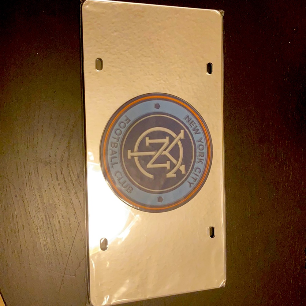 New York City FC License Plate - New